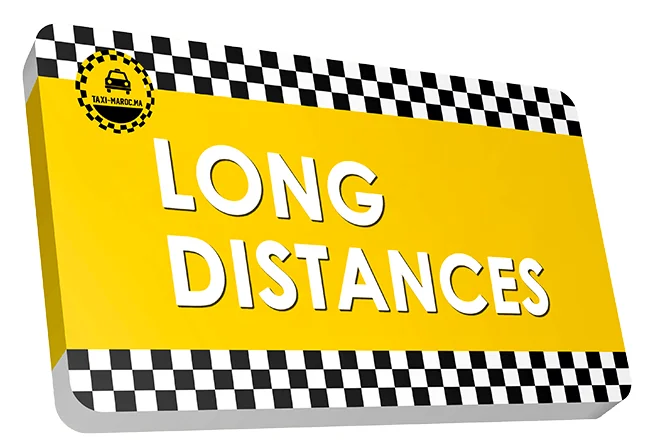 Longues distances Taxi Maroc