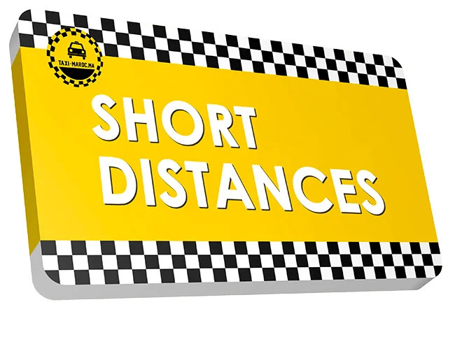 Courtes distances Taxi Maroc